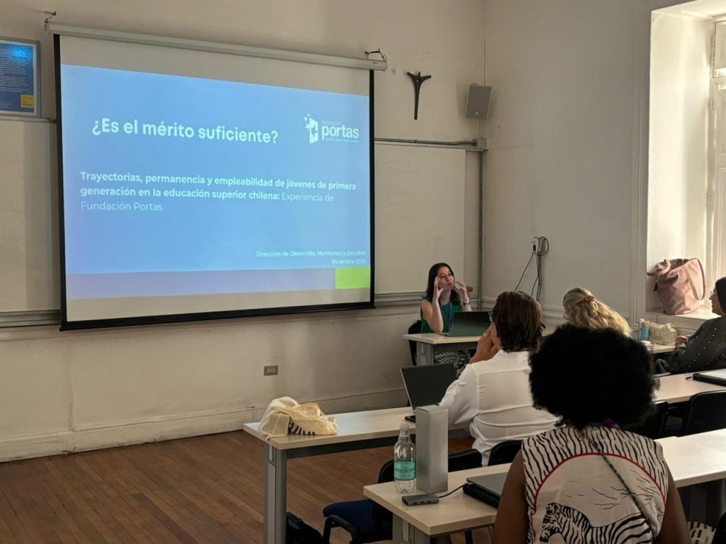 María Eugenia López, directora ejecutiva de Fundación Portas, en The Future Of Social Mobility.