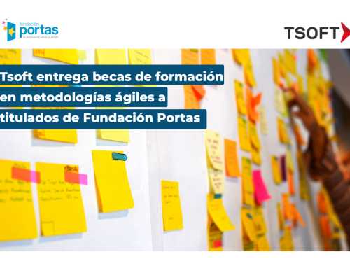 Tsoft entrega becas de formación en metodologías ágiles a titulados de Fundación Portas