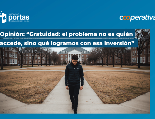 Opinión en Cooperativa: «Gratuidad: el problema no es quién accede, sino qué logramos con esa inversión»